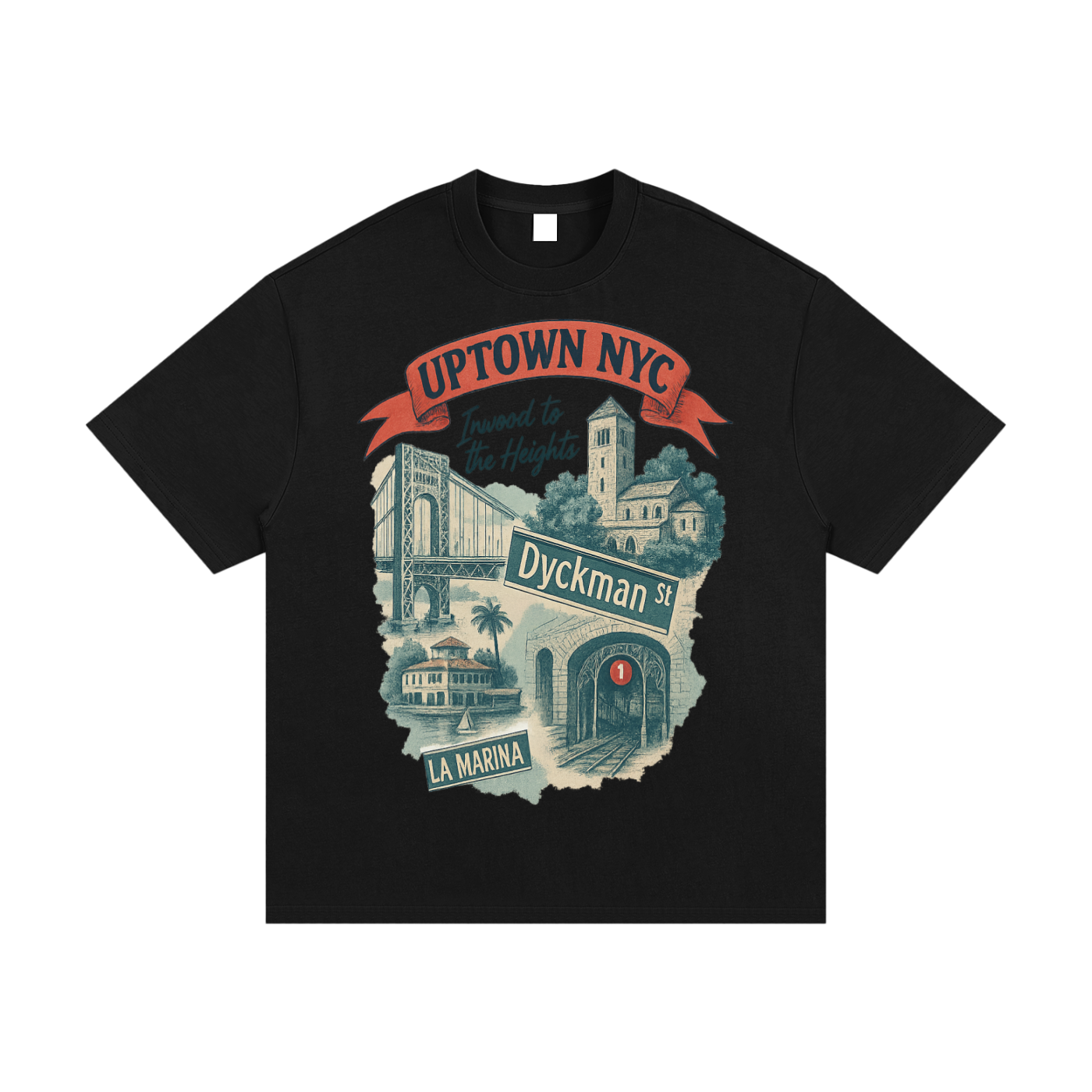 Dyckman High Premium Heavyweight Cotton T-Shirt