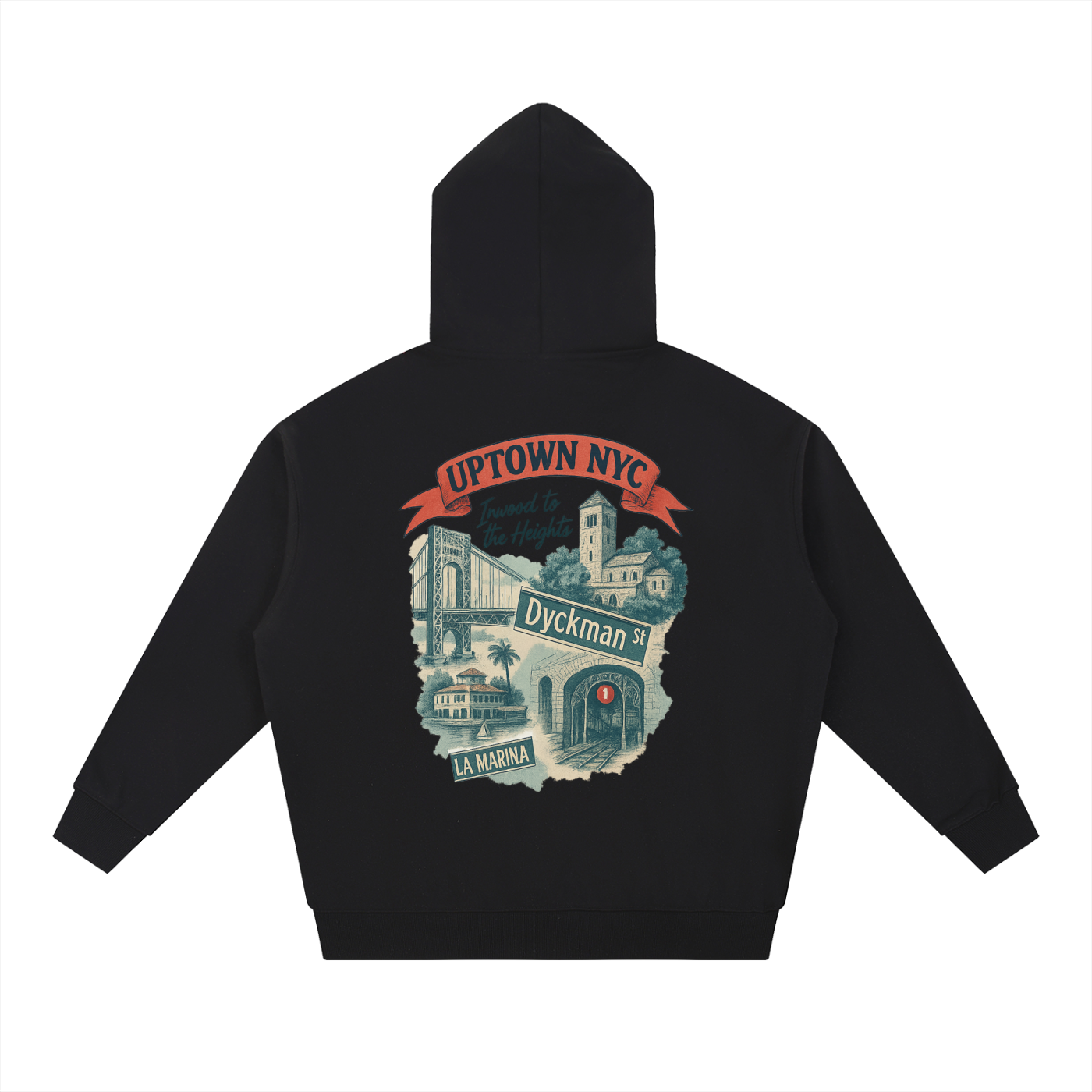 Dyckman High Premium Oversized Hoodie
