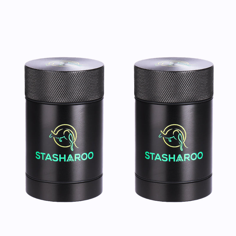 Stash Jar BLK Two Pack