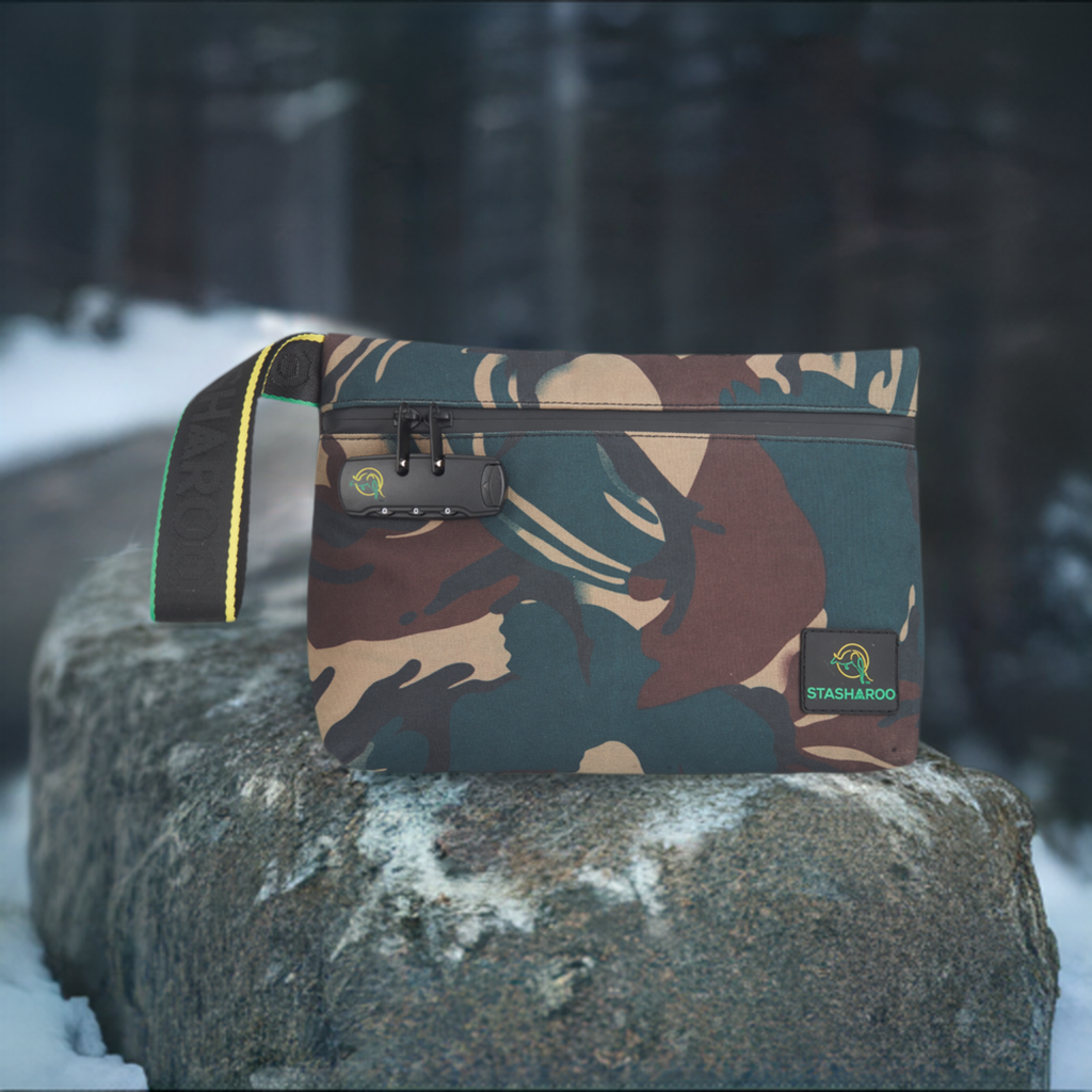 Dark Camo Fatty Pouch