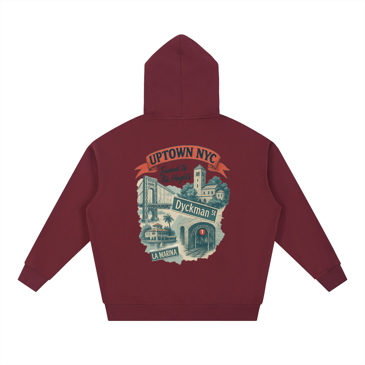 Dyckman High Premium Oversized Hoodie