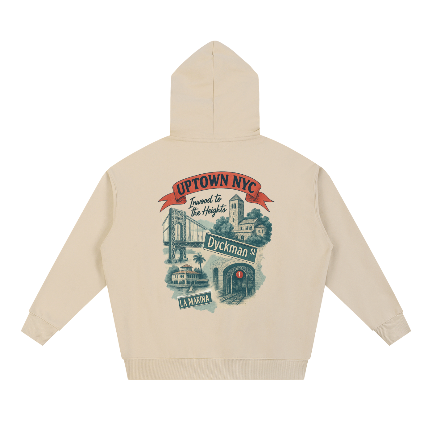 Dyckman High Premium Oversized Hoodie