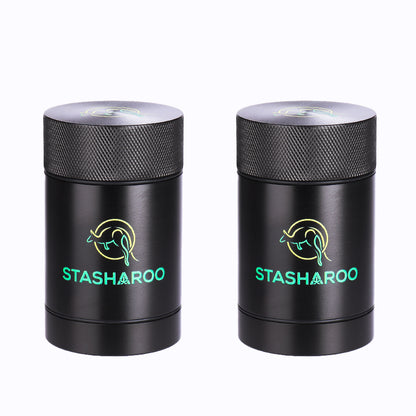 Stash Jar BLK Two Pack