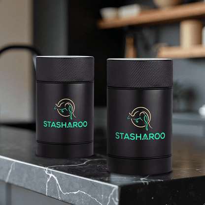 Stash Jar BLK Two Pack