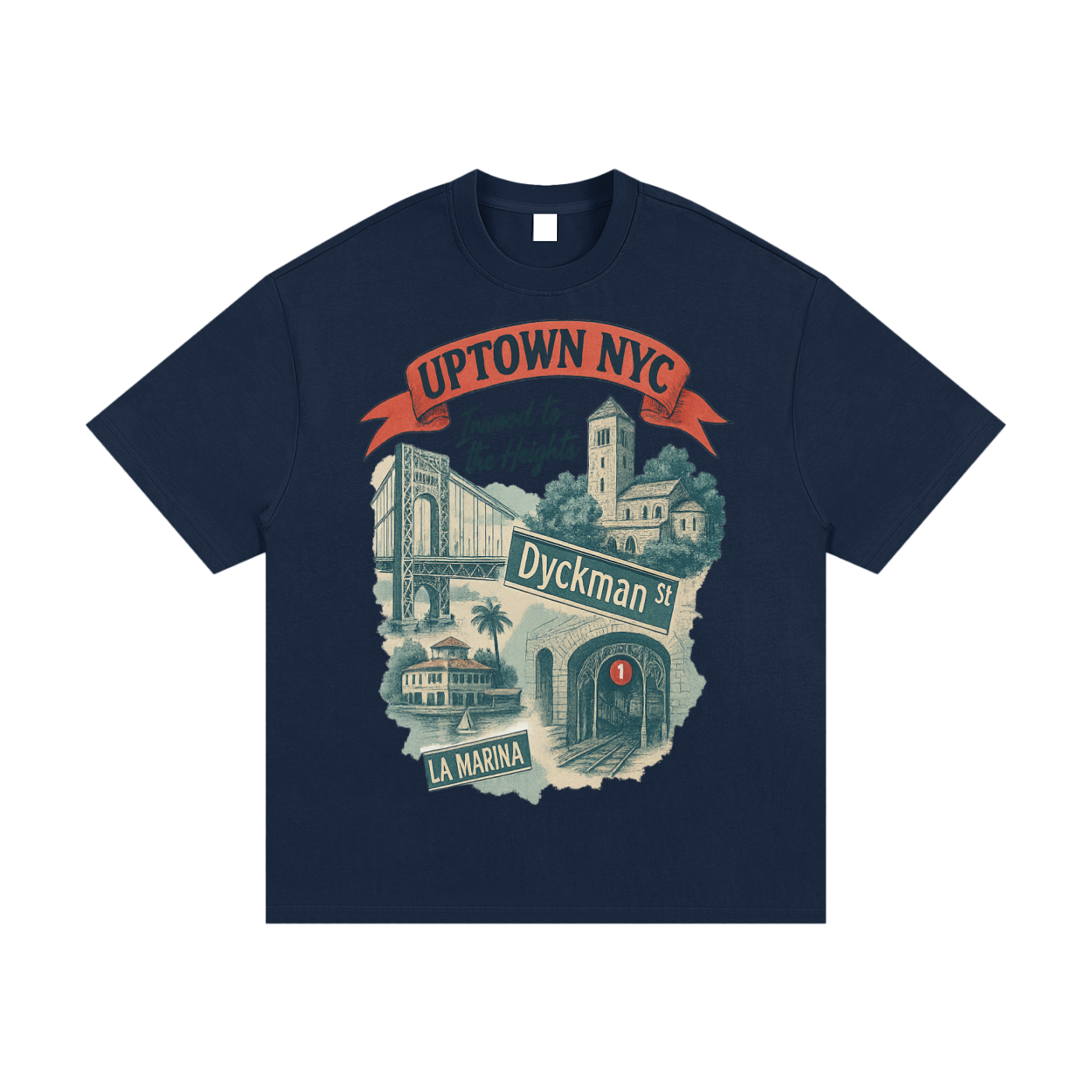Dyckman High Premium Heavyweight Cotton T-Shirt